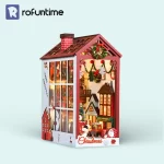Christmas DIY Book Nook Kit Rofuntime - Product Display Image
