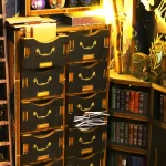 Detective Agency DIY Book Nook Kit|Rofuntime-Close-up of product details