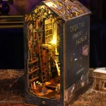 Detective Agency DIY Book Nook Kit|Rofuntime-Side View Display Image