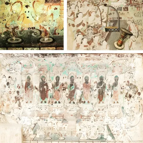 Hu Xuan Mortise and Tenon Building|Rofuntime-|Rofuntime-Mogao Caves Mural Exhibition