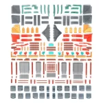 Dunhuang·Shen Sha Pavilion Mortise and Tenon Building |Rofuntime- Building Block Display Image