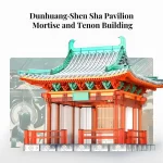Dunhuang·Shen Sha Pavilion Mortise and Tenon Building |Rofuntime-Product Display Image