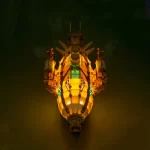 Fantasy Airship 3D Wooden Puzzle | Rofuntime-Main Image Product Lighting Display