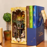 Insect Story DIY Book Nook Kit |Rofuntime-Displayed on the bookshelf