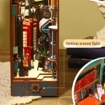 Island Holiday DIY Book Nook Kit|Rofuntime-motion - sensor light