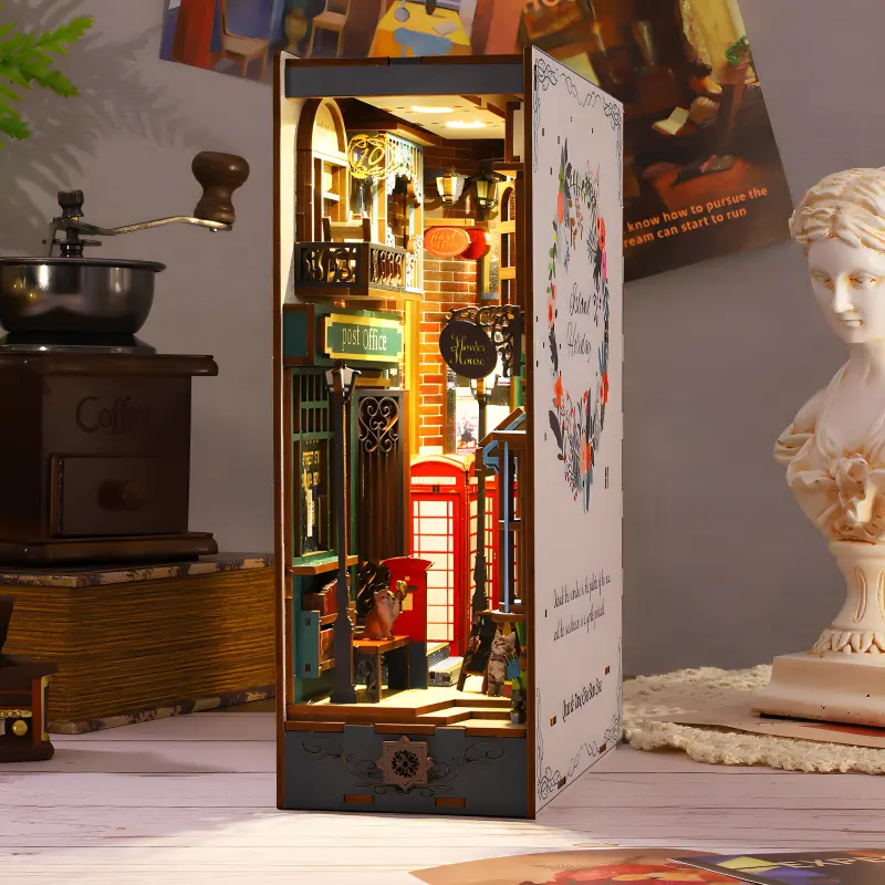 Island Holiday DIY Book Nook Kit|Rofuntime-Main View Display