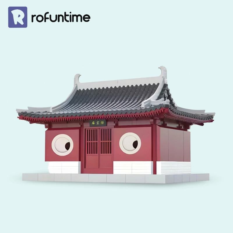 Journey to the West · Wukong Temple Mortise and Tenon Building|Rofuntime-Model of a traditional Chinese - style Wukong Temple from Journey to the West.