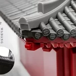 Journey to the West · Wukong Temple Mortise and Tenon Building|Rofuntime-Close - up of the eaves tiles