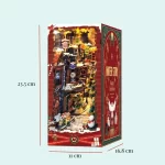 Merry Christmas DIY Book Nook Kit|Rofuntime-product size display