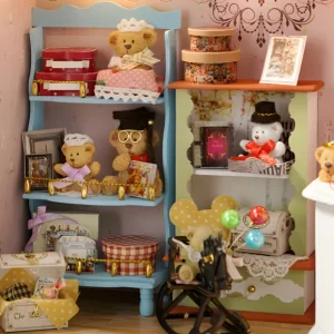 The Bear Story DIY Miniature Dollhouse Kit |Rofuntime- Product detail