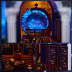 The Secret Scroll Of The Galaxy DIY Book Nook Kit|Rofuntime- Close - up images