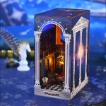 The Secret Scroll Of The Galaxy DIY Book Nook Kit|Rofuntime-Side View Product Image