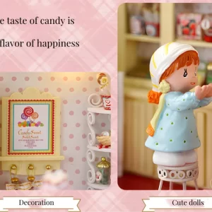 The Sweet House DIY Miniature Dollhouse Kit |Rofuntime- Product-detail