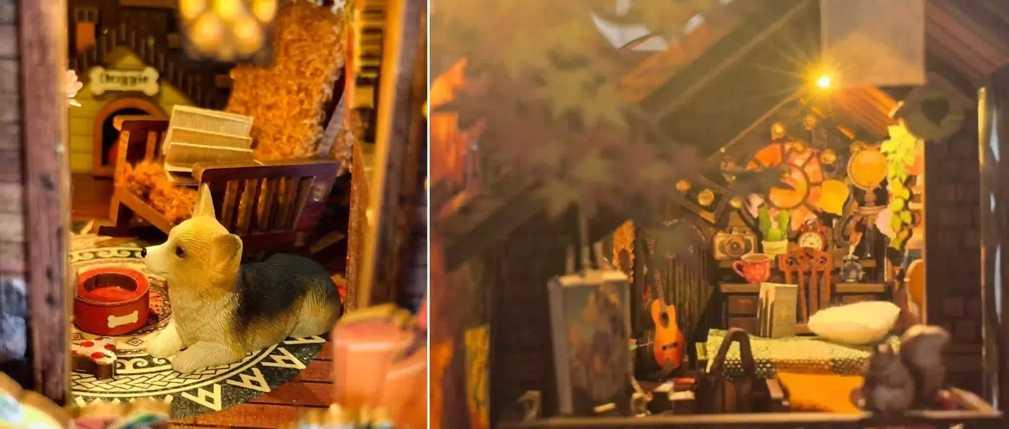 Twilight Cottage DIY Book Nook Kit|Rofuntime- Product Details Image