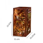 Twilight Cottage DIY Book Nook Kit|Rofuntime- product size