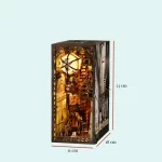 Uncle Peter's Warehouse DIY Book Nook Kit |Rofuntime- product size