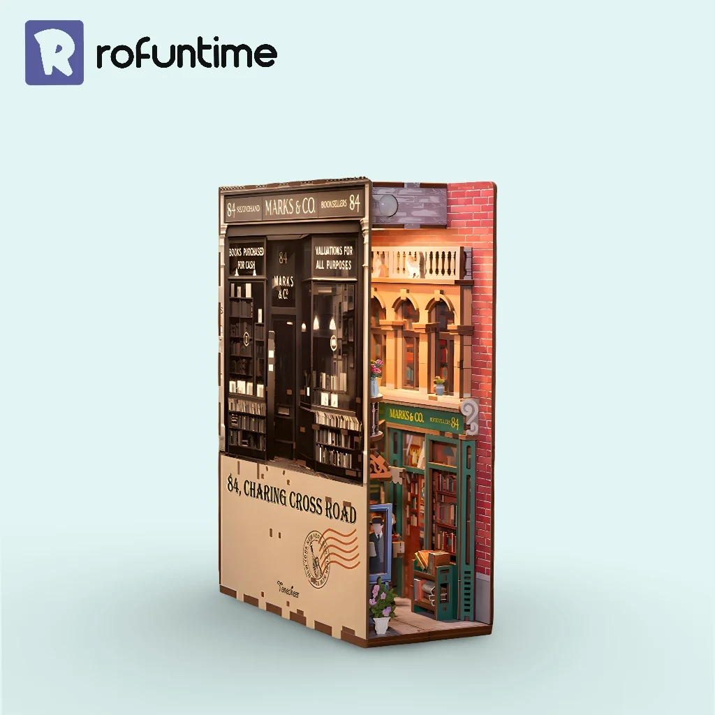 84 Charing Cross Street DIY Book Nook Kit | Rofuntime-product image