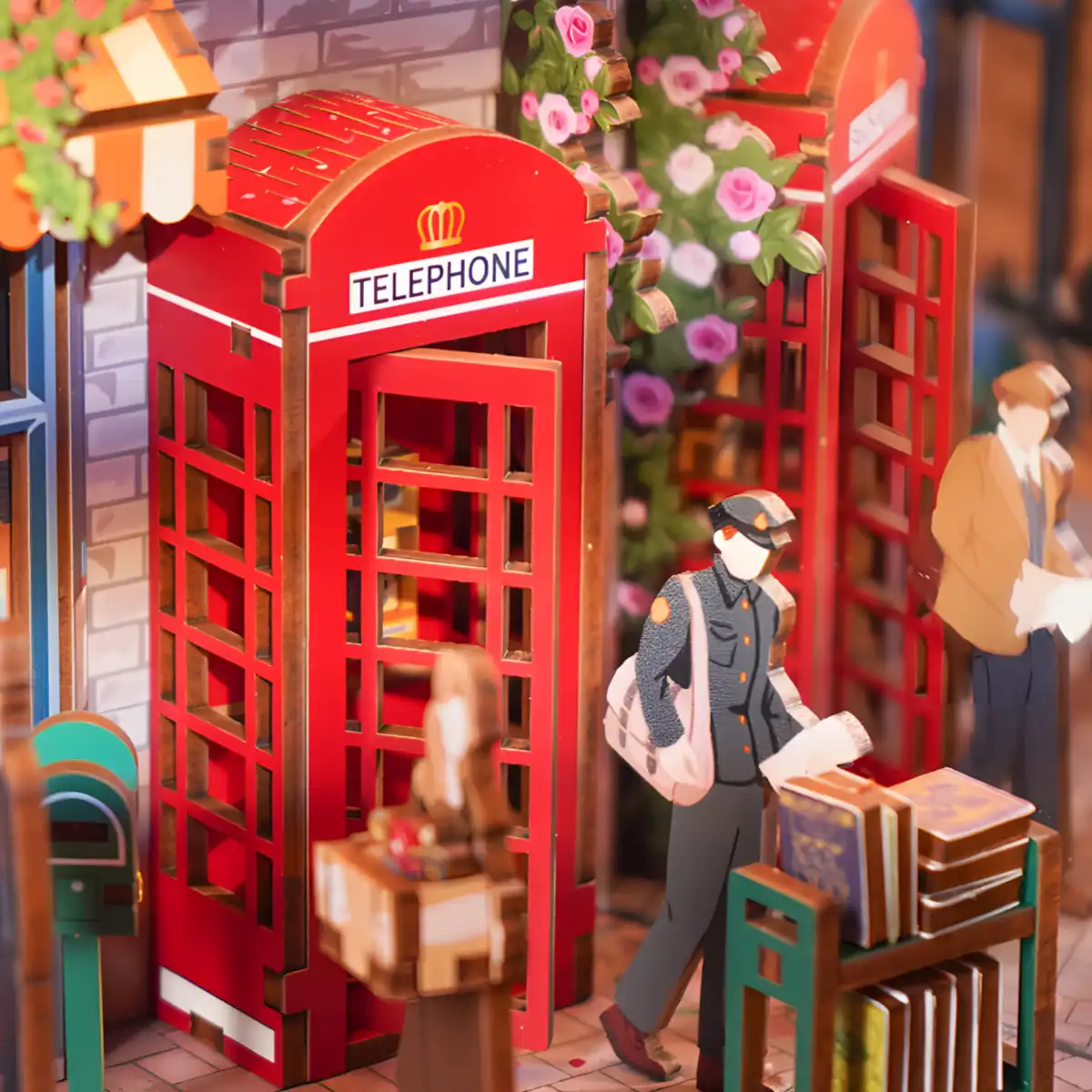 84 Charing Cross Street DIY Book Nook Kit | Rofuntime-postman image