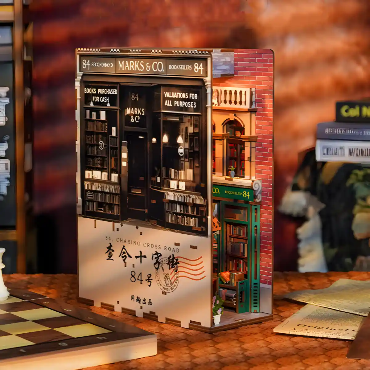 84 Charing Cross Street DIY Book Nook Kit | Rofuntime-product image