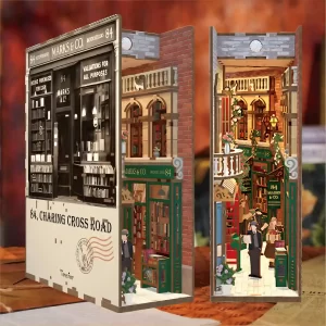 84 Charing Cross Street DIY Book Nook Kit | Rofuntime-for beginner