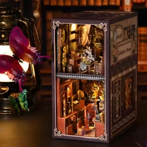 Butterfly Collection Room DIY Book Nook Kit |Rofuntime- Product Front View Display