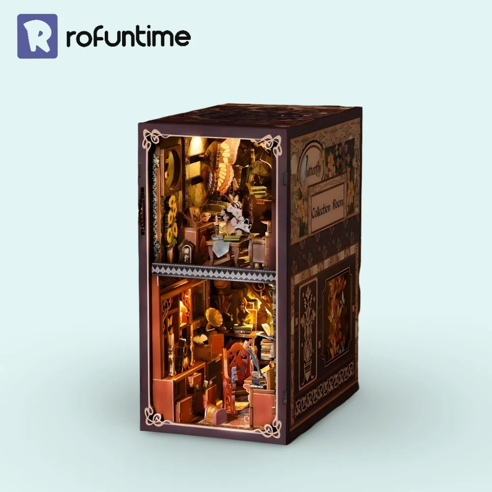 Picture Idea: DIY Book Nook Kit Butterfly Collection Room