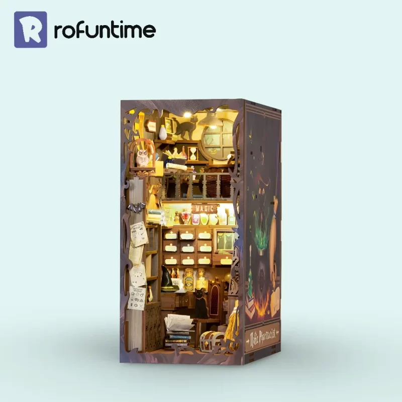 Magic Pharmacist DIY Book Nook Kit | Rofuntime