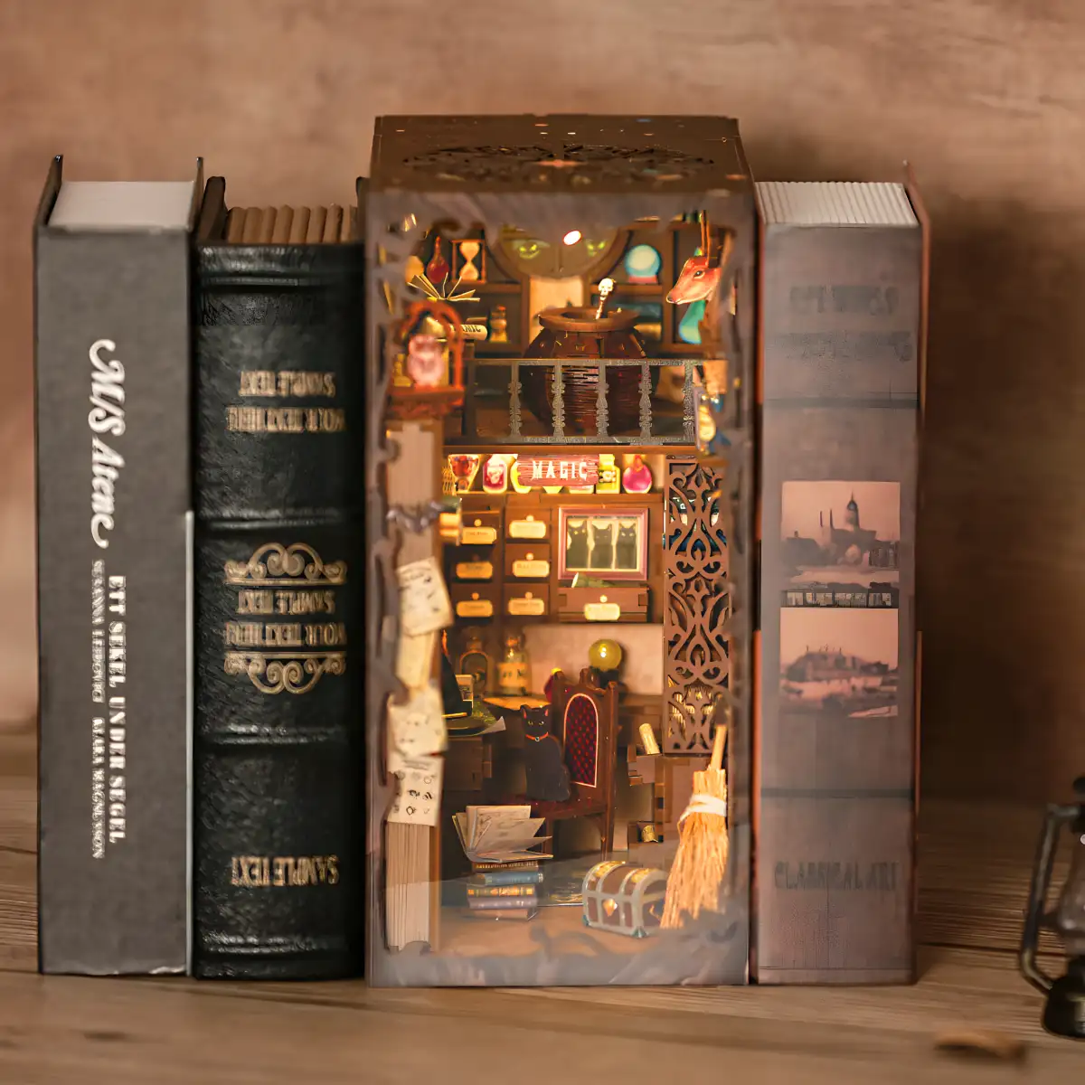 Magic Pharmacist DIY Book Nook Kit | Rofuntime-display