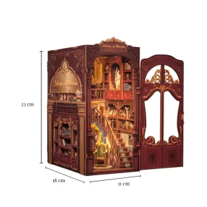 Library of Wisdom DIY Book Nook Kit |Rofuntime-product size