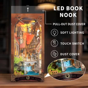 Spirit Valley of the Magic Ring DIY Book Nook Kit | Rofuntime-Function Description