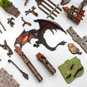 pirit Valley of the Magic Ring DIY Book Nook Kit | Rofuntime-Components