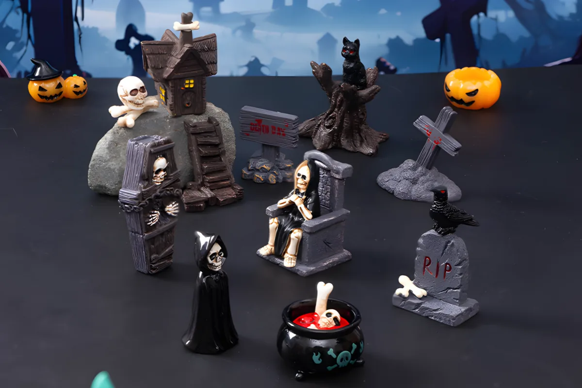 Halloween Figurines DIY Miniatures | Rofuntime