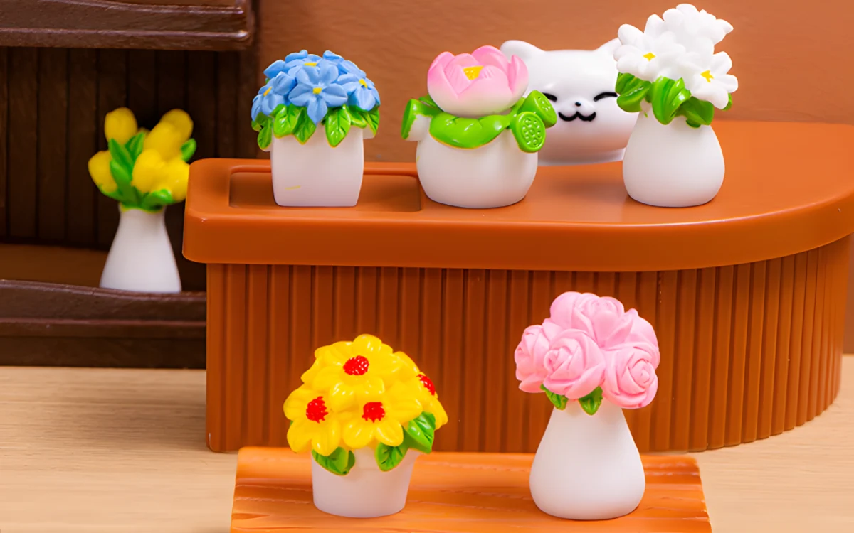 Mini Potted Plants DIY Miniatures | Rofuntime