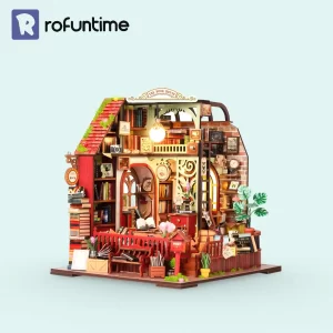The Book House DIY Miniature House | Rofuntime