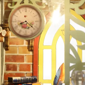 The Book House DIY Miniature House | Rofuntime-details