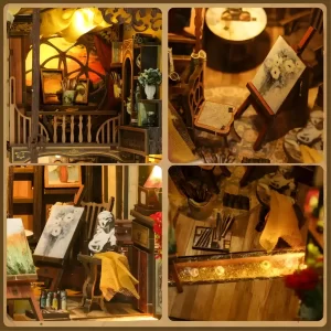 A World Within the Frame DIY Book Nook Kit | Rofuntime