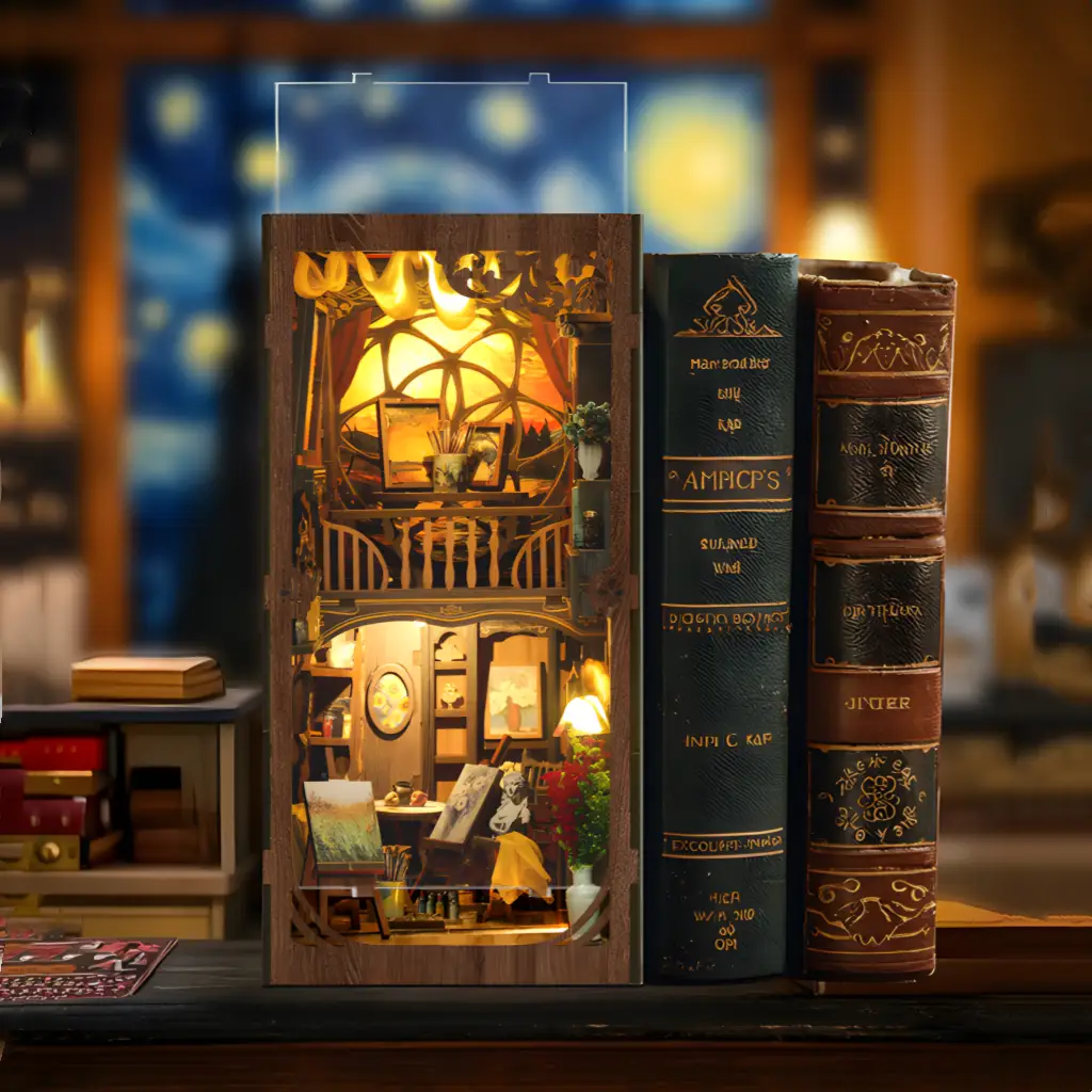 A World Within the Frame DIY Book Nook Kit | Rofuntime