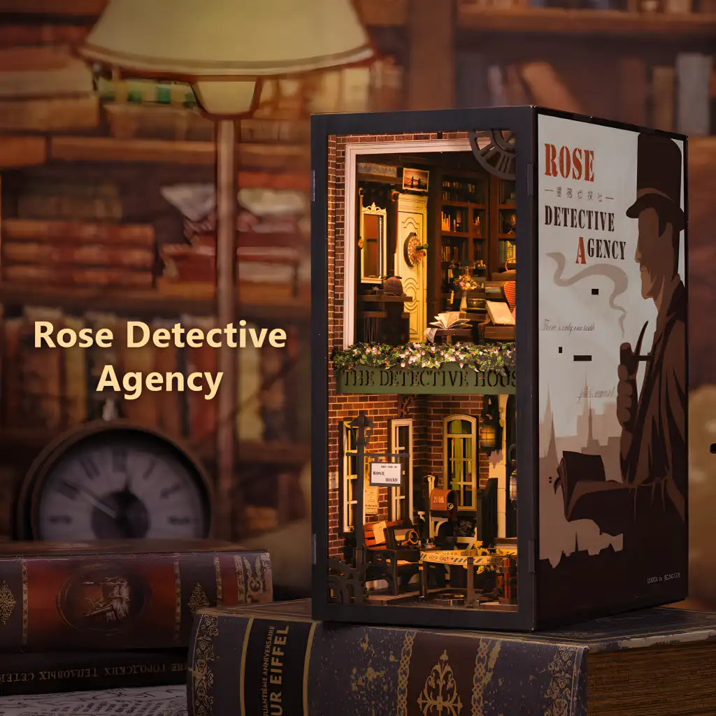 Rose Detective Agency Book Nook Kit|Rofuntime