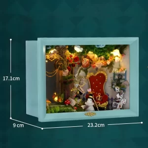 Dimensions of the Dream Moment Miniature House make it ideal fantasy home décor.