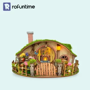 Rofuntime The Magic Ring House DIY Miniature House, front view.