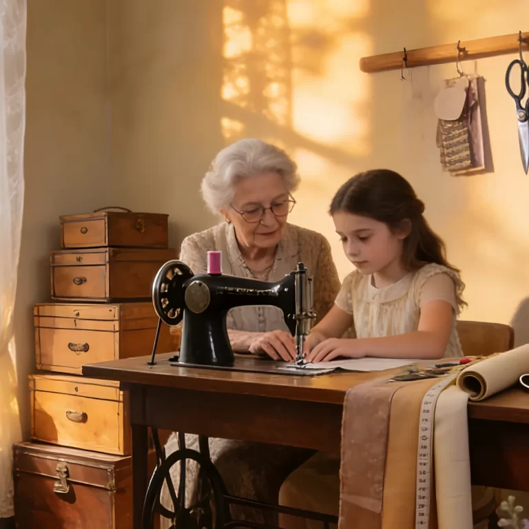Lily Sewing Shop DIY Book Nook Kit showing cozy crafting and DIY sewing room miniature details.