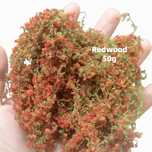 Redwood toned miniature vines, earthy model foliage vines for realistic diorama vegetation and landscape kits.
