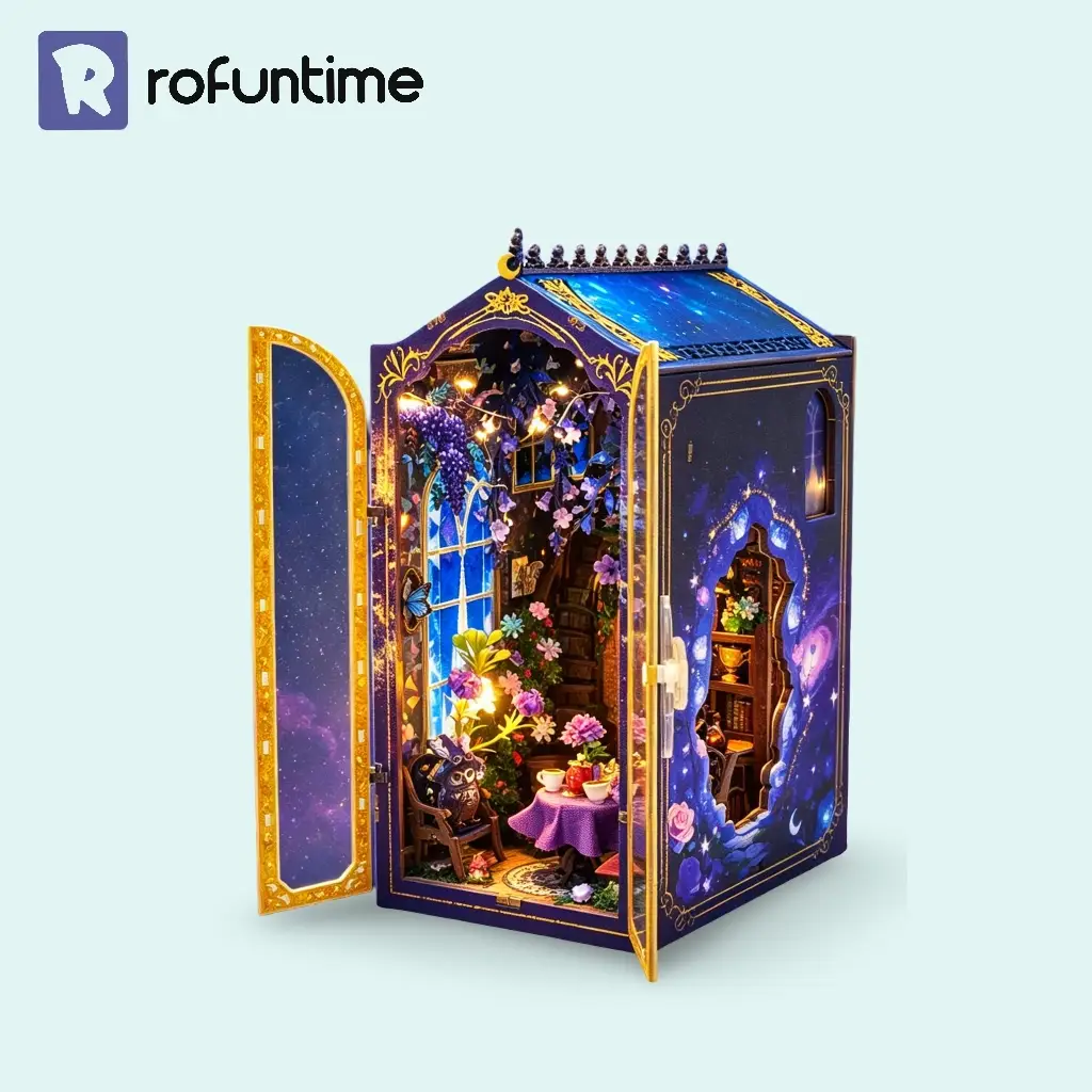Magic Garden Workshop Book Nook – Build a Magical Miniature World