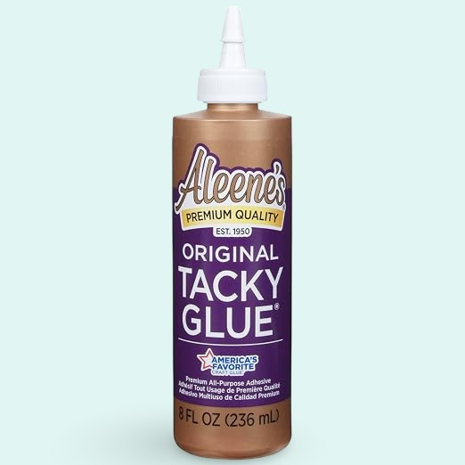 Aleene's Tacky Glue for book nooks wood and paper craft assembly