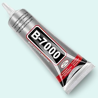 B-7000 glue for miniatures plastic clear acrylic and small detail bonding